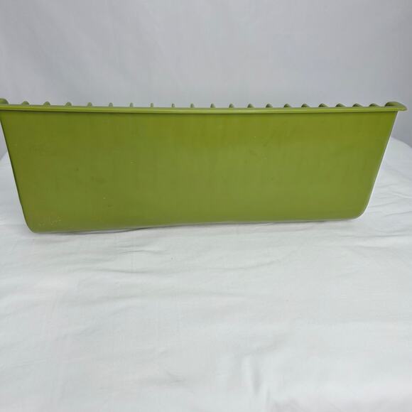 Vintage Rubbermaid Plastic Party Plan 0076 Avocado Green Plate /Dish Holder - Picture 4 of 10